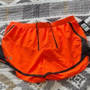 Under Armour Women’s Bright Orange Athletic Shorts